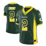 Camiseta NFL Limited Hombre Green Bay Packers Mason Crosby Verde 2018 Drift Fashion Color Rush