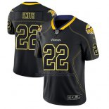 Camiseta NFL Limited Hombre Minnesota Vikings Harrison Smith Negro Color Rush 2018 Lights Out