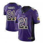 Camiseta NFL Limited Hombre Minnesota Vikings Mike Hughes Violeta 2018 Drift Fashion Color Rush