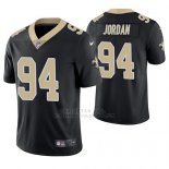 Camiseta NFL Limited Hombre New Orleans Saints Cameron Jordan Saints Negro Vapor Untouchable