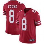 Camiseta NFL Limited Hombre San Francisco 49ers 8 Steve Young Rojo Home Vapor Untouchable
