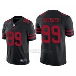 Camiseta NFL Limited Hombre San Francisco 49ers Deforest Buckner Negro Vapor Untouchable