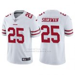 Camiseta NFL Limited Hombre San Francisco 49ers Richard Sherman Blanco Vapor Untouchable