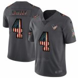 Camiseta NFL Limited Houston Texans Watson Retro Flag Negro