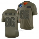 Camiseta NFL Limited Indianapolis Colts Michael Pittman Jr. 2019 Salute To Service Verde