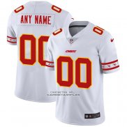 Camiseta NFL Limited Kansas City Chiefs Personalizada Team Logo Fashion Blanco