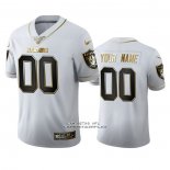 Camiseta NFL Limited Las Vegas Raiders Personalizada Golden Edition Blanco