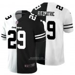 Camiseta NFL Limited Miami Dolphins Fitzpatric White Black Split