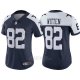 Camiseta NFL Limited Mujer Dallas Cowboys 82 Jason Witten Azul Vapor Untouchable Rush