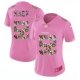 Camiseta NFL Limited Mujer Oakland Raiders 52 Khalil Mack Rosa 2017 Vapor Untouchable