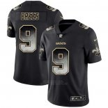 Camiseta NFL Limited New Orleans Saints Brees Smoke Fashion Negro