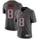 Camiseta NFL Limited New York Giants Jones Static Fashion Gris