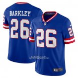 Camiseta NFL Limited New York Giants Saquon Barkley Classic Vapor Untouchable Azul