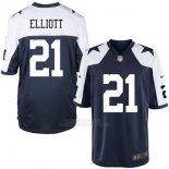 Camiseta NFL Limited Nino Dallas Cowboys 21 Elliott Negro Blanco
