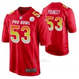 Camiseta NFL Limited Pittsburgh Steelers Maurkice Pouncey 2019 Pro Bowl Rojo