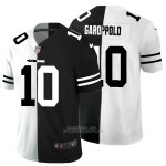 Camiseta NFL Limited San Francisco 49ers Garoppolo White Black Split