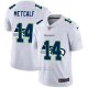 Camiseta NFL Limited Seattle Seahawks Metcalf Logo Dual Overlap Blanco