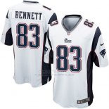 Camiseta New England Patriots Bennett Blanco Nike Game NFL Nino