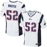 Camiseta New England Patriots Bostic Blanco 2016 Nike Elite NFL Hombre