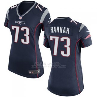 Camiseta New England Patriots Hannah Negro Nike Game NFL Mujer