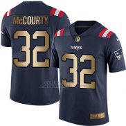 Camiseta New England Patriots Mccourty Profundo Azul Nike Gold Legend NFL Hombre