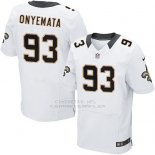 Camiseta New Orleans Saints Onyemata Blanco 2016 Nike Elite NFL Hombre Camiseta New Orleans Saints Onyemata Blanco 2016 Nike Elite NFL Hombre