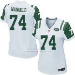 Camiseta New York Jets Mangold Blanco Nike Game NFL Mujer