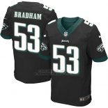 Camiseta Philadelphia Eagles Bradham Negro Nike Elite NFL Hombre