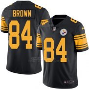 Camiseta Pittsburgh Steelers Brown Negro Nike Legend NFL Hombre
