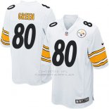 Camiseta Pittsburgh Steelers Green Blanco Nike Game NFL Hombre