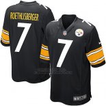 Camiseta Pittsburgh Steelers Roethlisberger Negro Nike Game NFL Nino