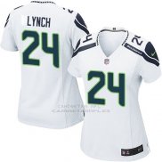 Camiseta Seattle Seahawks Laych Blanco Nike Game NFL Mujer