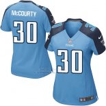 Camiseta Tennessee Titans McCourty Azul Nike Game NFL Mujer