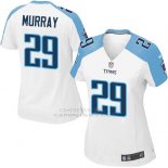 Camiseta Tennessee Titans Murray Blanco Nike Game NFL Mujer