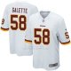 Camiseta Washington Commanders Galette Blanco Nike Game NFL Hombre