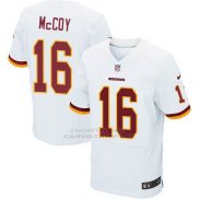 Camiseta Washington Commanders Mccoy Blanco Nike Elite NFL Hombre