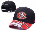 Gorra NFL San Francisco 49ers Negro Plata Rojo