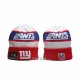 Gorro Beanie New York Giants New Era Sideline Blanco Rojo