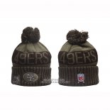 Gorro Beanie San Francisco 49ers New Era Verde Militar
