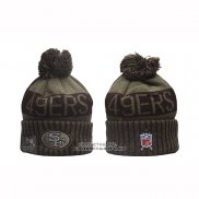 Gorro Beanie San Francisco 49ers New Era Verde Militar