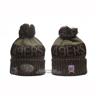 Gorro Beanie San Francisco 49ers New Era Verde Militar