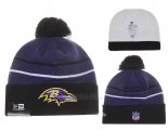 Gorro NFL Baltimore Ravens Violeta Negro