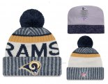 Gorro NFL Los Angeles Rams Gris Amarillo