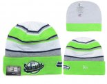 Gorro NFL Seattle Seahawks Verde Blanco Gris