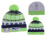 Gorro NFL Seattle Seahawks Verde Negro Blanco