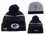 Gorro NFL Verde Bay Packers Negro