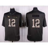 Camiseta Arizona Cardinals Brown Apagado Gris Nike Anthracite Salute To Service NFL Hombre