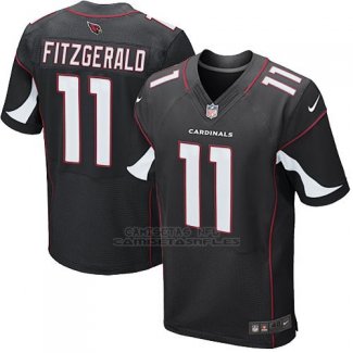 Camiseta Arizona Cardinals Fitzgerald Negro Nike Elite NFL Hombre