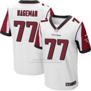 Camiseta Atlanta Falcons Hageman Blanco Nike Elite NFL Hombre