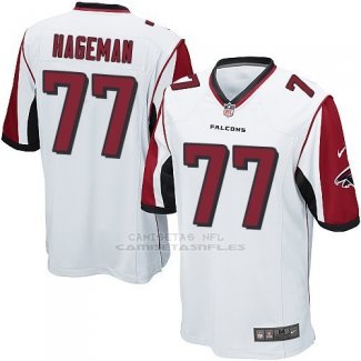 Camiseta Atlanta Falcons Hageman Blanco Nike Game NFL Nino